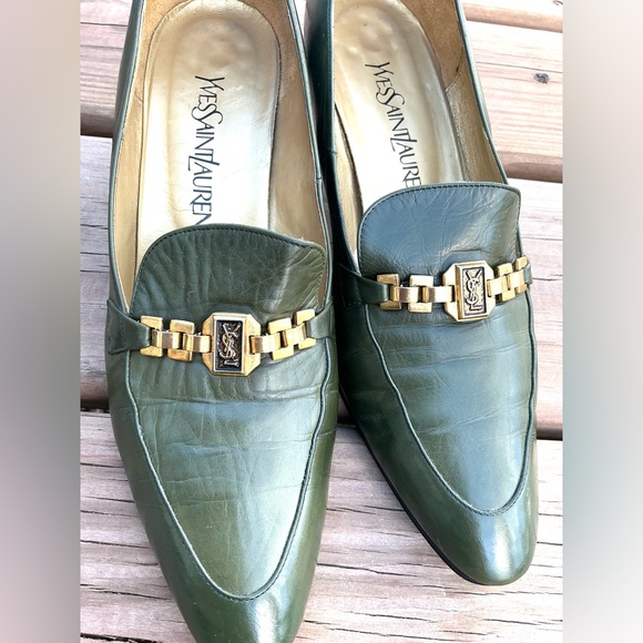 YVES SAINT LAURENT🌹Stylish elegant leather shoes - Picture 7 of 16